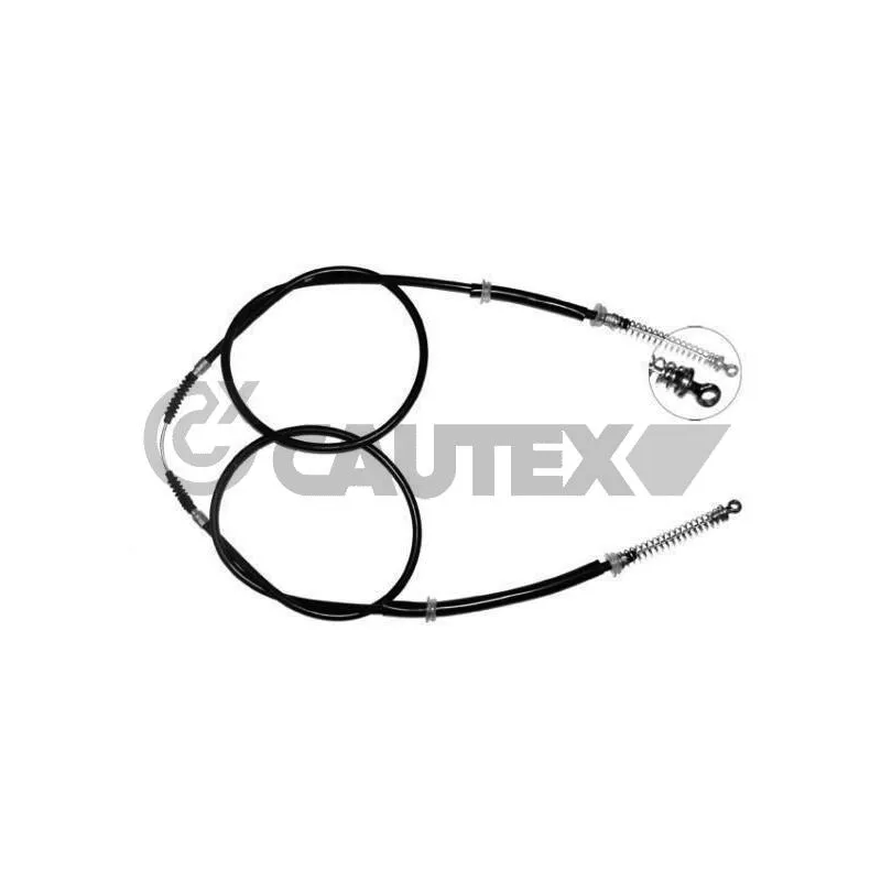 Tirette à câble, frein de stationnement CAUTEX 017148
