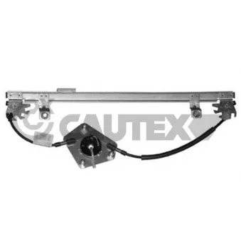 Lève-vitre arrière gauche CAUTEX 017408