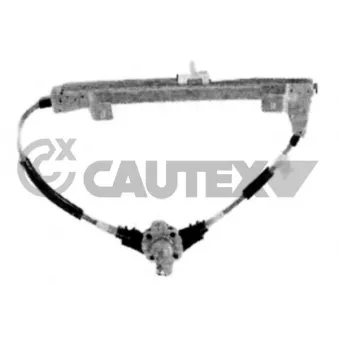 Lève-vitre arrière gauche CAUTEX 017416