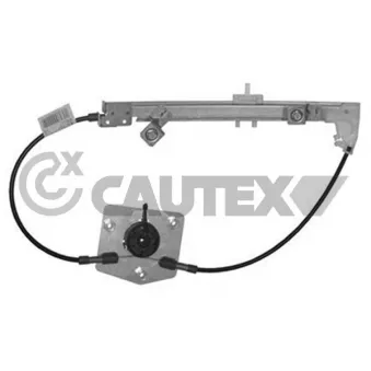 Lève-vitre arrière gauche CAUTEX 017456