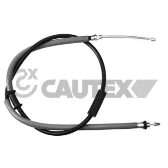 Tirette à câble, frein de stationnement CAUTEX 017760