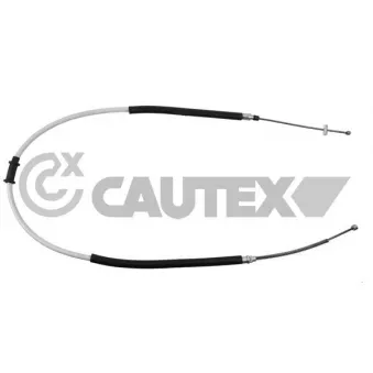 Tirette à câble, frein de stationnement CAUTEX 017996