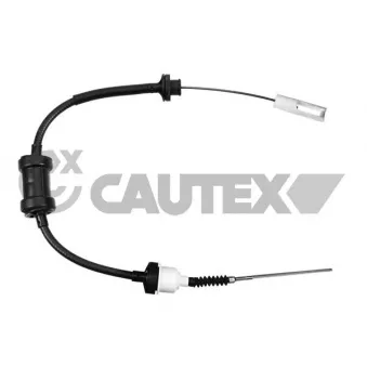 Tirette à câble, commande d'embrayage CAUTEX 018932