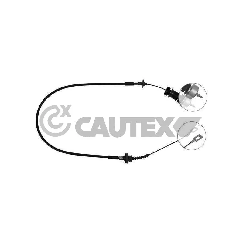 Tirette à câble, commande d'embrayage CAUTEX 018935