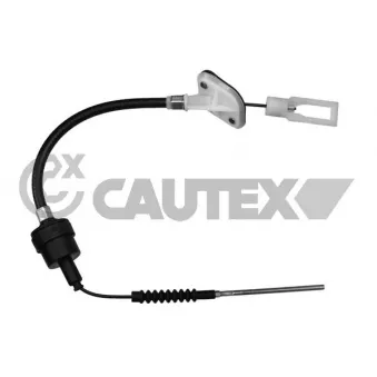 Tirette à câble, commande d'embrayage CAUTEX 018938