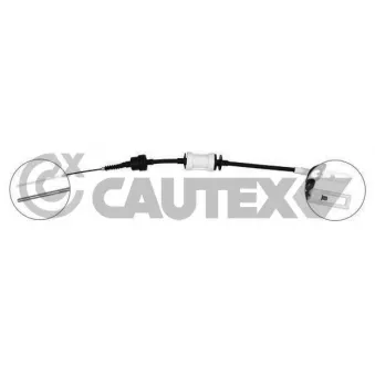 Tirette à câble, commande d'embrayage CAUTEX 018940
