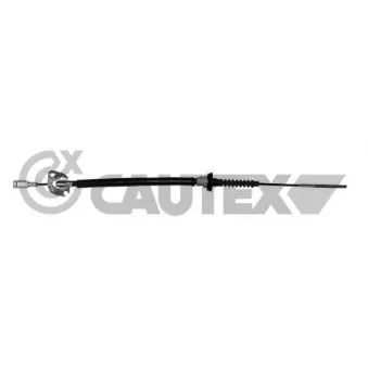 Tirette à câble, commande d'embrayage CAUTEX 018946