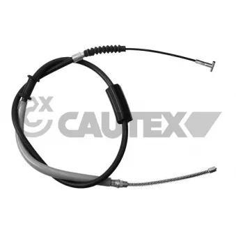 Tirette à câble, frein de stationnement CAUTEX 018989