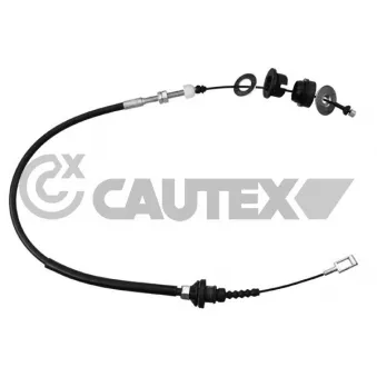 Tirette à câble, commande d'embrayage CAUTEX 019024