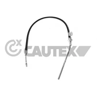 Tirette à câble, commande d'embrayage CAUTEX 019029