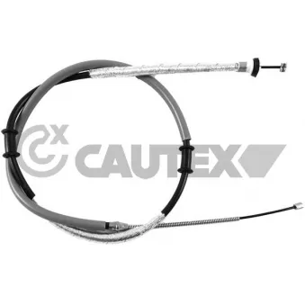 Tirette à câble, frein de stationnement CAUTEX 019037
