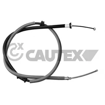 Tirette à câble, frein de stationnement CAUTEX 019047