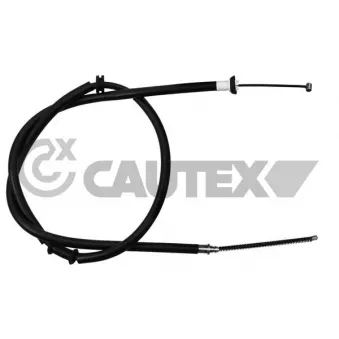 Tirette à câble, frein de stationnement CAUTEX 019048