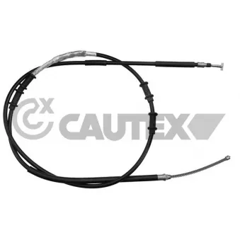 Tirette à câble, frein de stationnement CAUTEX 019052