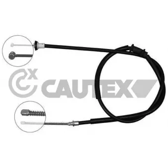 Tirette à câble, frein de stationnement CAUTEX 019055
