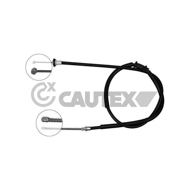 Tirette à câble, frein de stationnement CAUTEX 019055