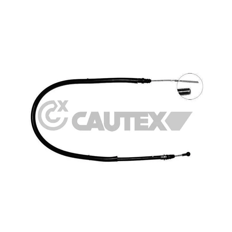 Tirette à câble, frein de stationnement CAUTEX 019066