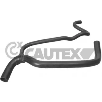 Durite de radiateur CAUTEX 021124