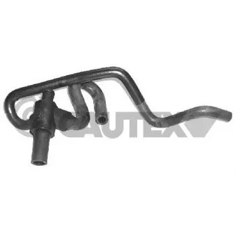 Durite de radiateur CAUTEX 021144
