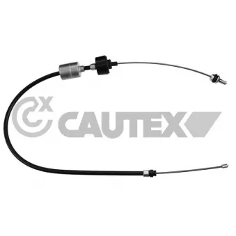 Tirette à câble, commande d'embrayage CAUTEX 021415