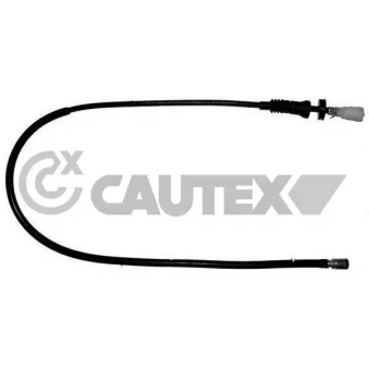 Câble flexible de commande de compteur CAUTEX 022657