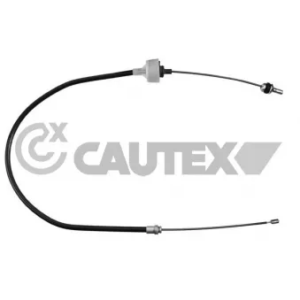 Tirette à câble, commande d'embrayage CAUTEX 023536