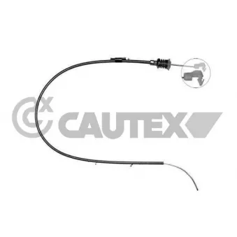 Câble d'accélération CAUTEX 025186