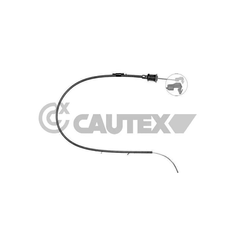 Câble d'accélération CAUTEX 025186
