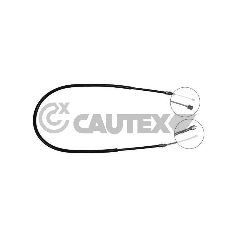 Tirette à câble, frein de stationnement CAUTEX 025220