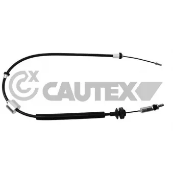 Tirette à câble, commande d'embrayage CAUTEX 025426