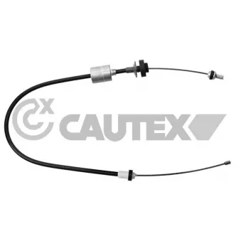 Tirette à câble, commande d'embrayage CAUTEX 025930