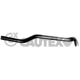 Tuyau, échangeur de chaleur (chauffage) CAUTEX 026035