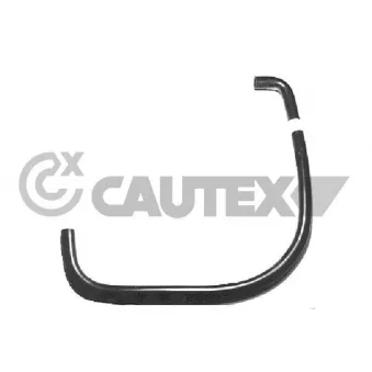 Durite de radiateur CAUTEX 026396