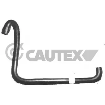Durite de radiateur CAUTEX 026471