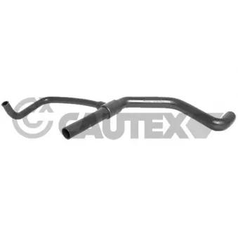 Durite de radiateur CAUTEX 026634