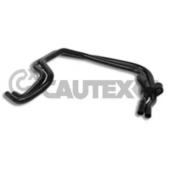 Tuyau, échangeur de chaleur (chauffage) CAUTEX 026640