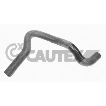 Durite de radiateur CAUTEX 026644