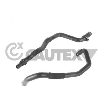 Tuyau, échangeur de chaleur (chauffage) CAUTEX 026804