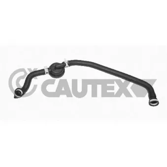 Tuyauterie, vanne EGR CAUTEX 026858