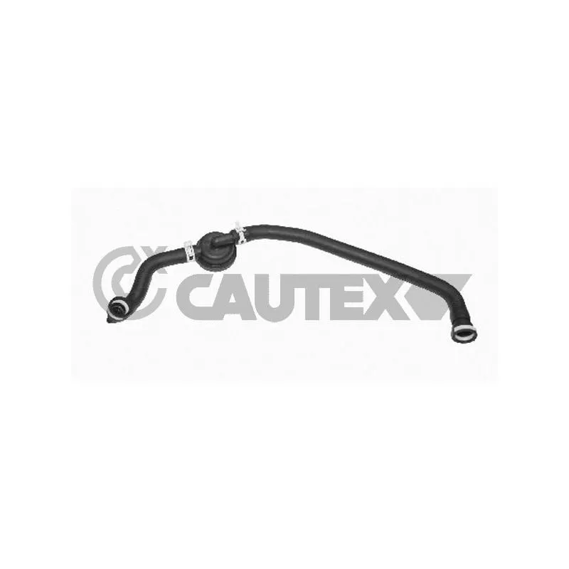 Tuyauterie, vanne EGR CAUTEX 026858