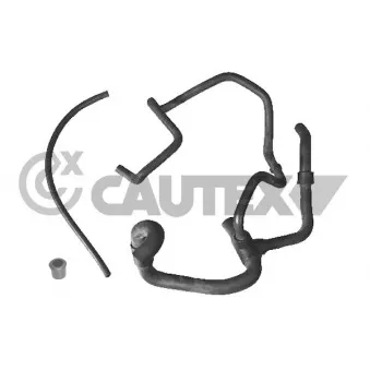 Durite de radiateur CAUTEX 026862