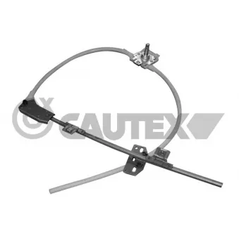 Lève-vitre arrière droit CAUTEX 027036