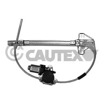 Lève-vitre arrière gauche CAUTEX 027317