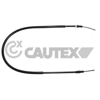 Tirette à câble, frein de stationnement CAUTEX 028116