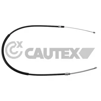 Tirette à câble, frein de stationnement CAUTEX 028202