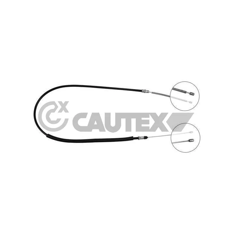 Tirette à câble, frein de stationnement CAUTEX 028203