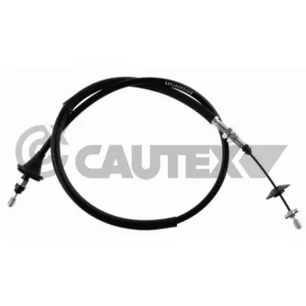 Tirette à câble, commande d'embrayage CAUTEX 028308