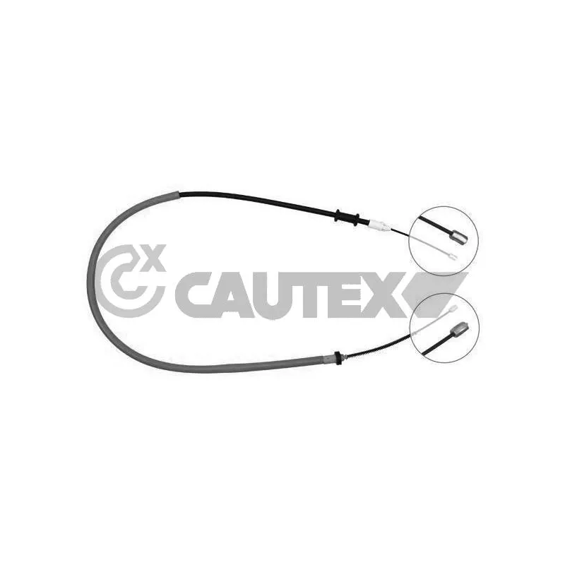 Tirette à câble, frein de stationnement CAUTEX 028309