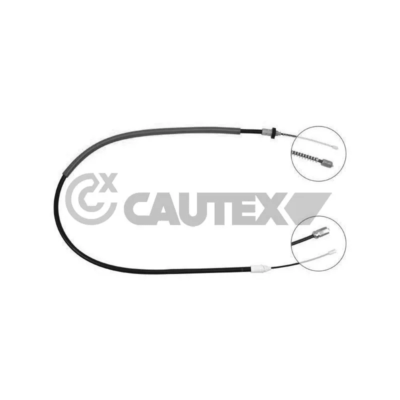 Tirette à câble, frein de stationnement CAUTEX 028324