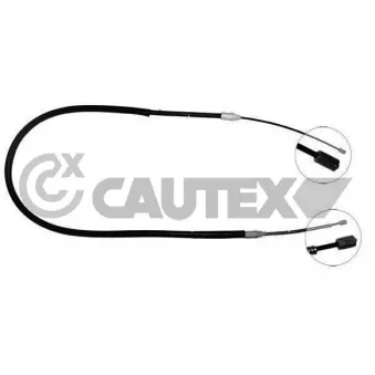 Tirette à câble, frein de stationnement CAUTEX 028328